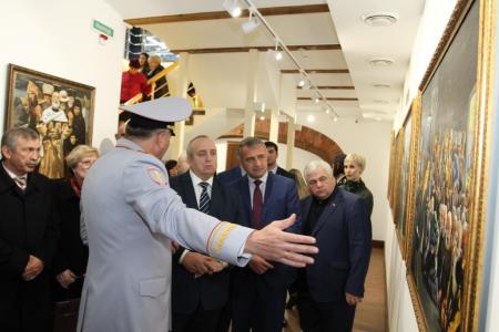 Северная Осетия. Казбек Тайсаев принял участие в торжественном открытии Мемориала солдатам правопорядка, погибшим при исполнении служебного долга