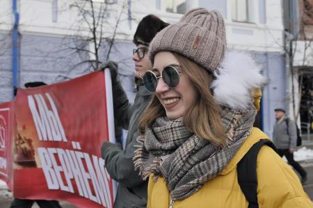 Красноярский край. Свет Великого Октября не меркнет!