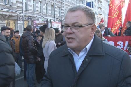 Секретарь Московского обкома КПРФ Александр Наумов: «В своей стране человек труда не должен чувствовать себя угнетённым!»