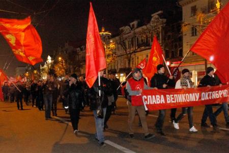 Воронежская область. Великий Октябрь зовёт к борьбе