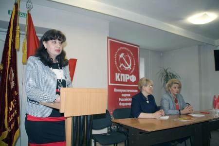 В День матери Н.А.Останина встретилась с участницами новгородского отделения ВСО «Надежда России»