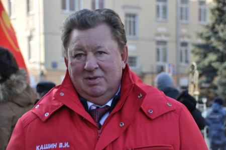 В.И. Кашин: Звезда и Знамя Октября надёжно держатся в руках трудового народа!