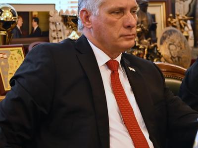 Г.А. Зюганов встретился с Председателем Госсовета и Совета Министров Кубы Мигелем Диас-Канелем Бермудесом