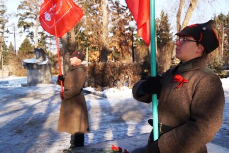 Омские коммунисты празднуют День разгрома колчаковцев