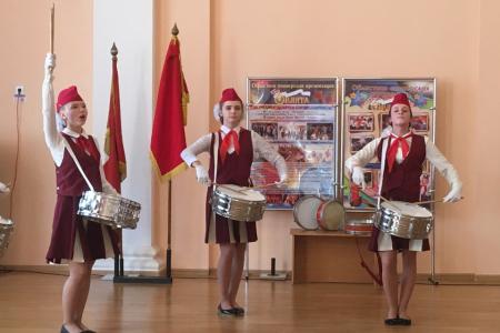 В Орле прошел конкурс знамённых групп и барабанщиков