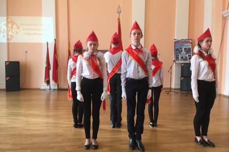 В Орле прошел конкурс знамённых групп и барабанщиков