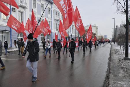Красноярский край. Свет Великого Октября не меркнет!