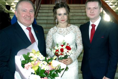 Комсомольская свадьба в Курской области