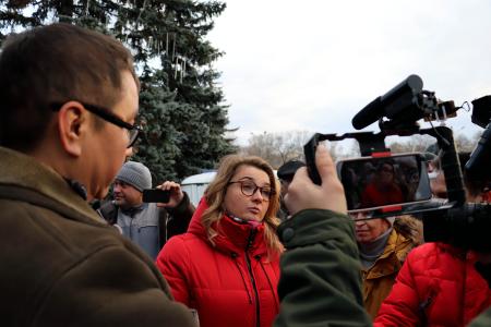 Хакасия. Провокаторы пытались сорвать праздничный митинг в Абакане 
