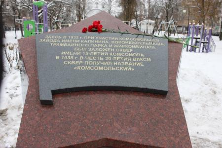 Воронеж. Комсомол – это гордость моя!