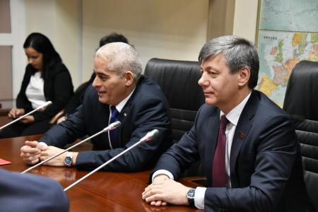 В Госдуме прошла встреча с послом Кубы в России