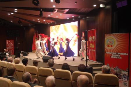 Дмитрий Новиков и Казбек Тайсаев приняли участие в торжественном собрании, посвященное столетию БССР И КПБ в Минске