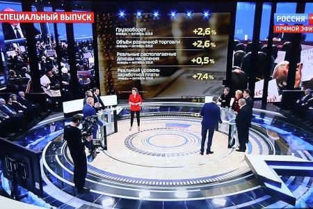 Юрий Афонин в программе «60 минут»: «Большинство населения России видит перспективу в социализме»