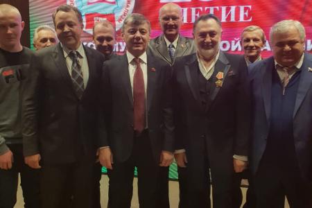 Дмитрий Новиков и Казбек Тайсаев приняли участие в торжественном собрании, посвященное столетию БССР И КПБ в Минске