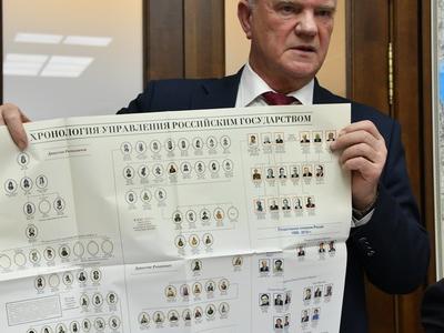 Г.А. Зюганов в канун Нового года поздравил аппараты ЦК КПРФ и фракции КПРФ в Госдуме