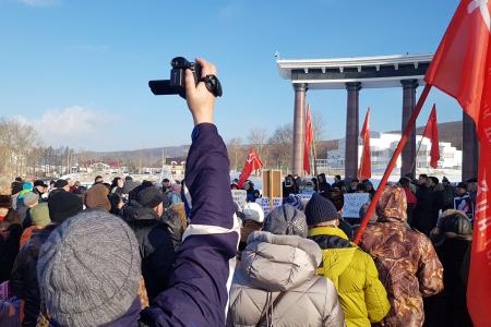 На Сахалине прошел народный сход в защиту Курильских островов. Следующая акция 22 декабря