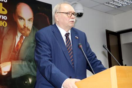 Юрий Афонин выступил на отчетно-выборной конференции в Санкт-Петербурге