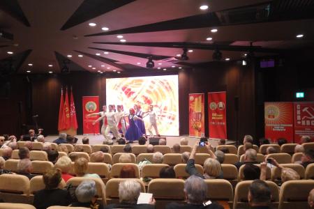 Дмитрий Новиков и Казбек Тайсаев приняли участие в торжественном собрании, посвященное столетию БССР И КПБ в Минске