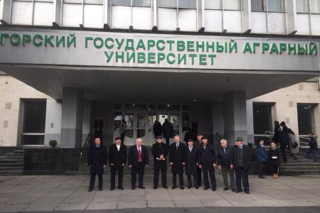 К.К. Тайсаев принял участие в торжественном мероприятии по случаю 100-летия Горского государственного аграрного университета