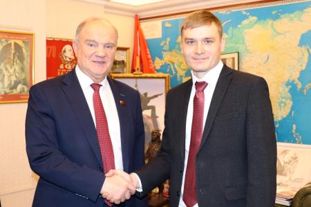 Г.А. Зюганов встретился с Главой Республики Хакасия В.О. Коноваловым