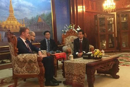 Партийно-парламентская делегация Московского горкома КПРФ посетила столицу Лаоса