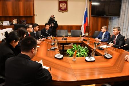 Д.Г. Новиков встретился с делегацией университета Китайской Академии общественных наук