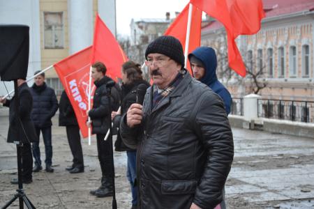 Митинг в защиту социально-экономических прав граждан прошёл в Астрахани