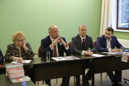 Г.А. Зюганов встретился со слушателями Центра политической учёбы ЦК КПРФ