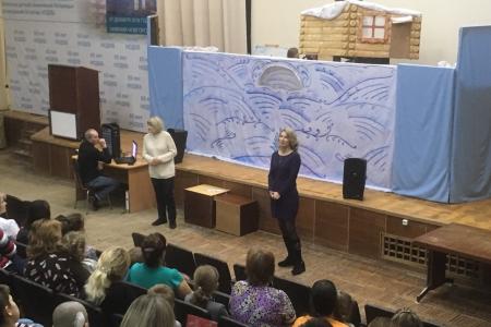Нижегородская область. ВЖС «Надежда России» провел благотворительную акцию «В гостях у сказки» в Детской областной больнице