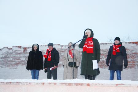 Ненецкий автономный округ. КПРФ организовала митинг против размещения мусорного полигона в соседней области