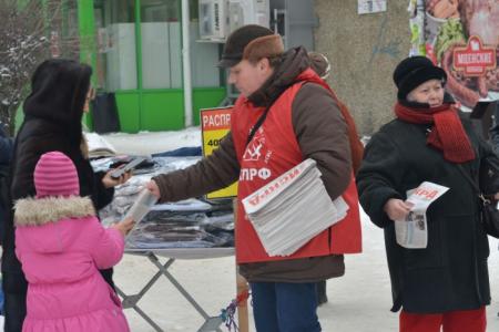 «Остановим разрушительную политику власти!».  Пикеты в Орловской области