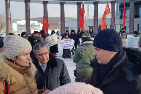На Сахалине прошел народный сход в защиту Курильских островов. Следующая акция 22 декабря