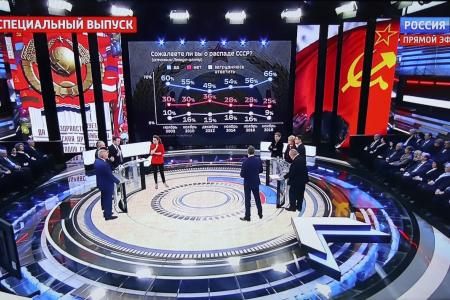 Юрий Афонин в программе «60 минут»: «Большинство населения России видит перспективу в социализме»