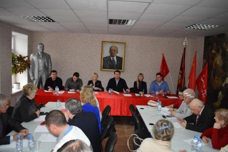 Пленум Тульского обкома КПРФ обсудил главные задачи на 2019 год