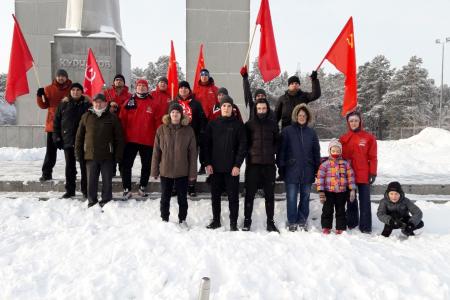 Челябинск. «Красная пробежка» в честь годовщины образования СССР