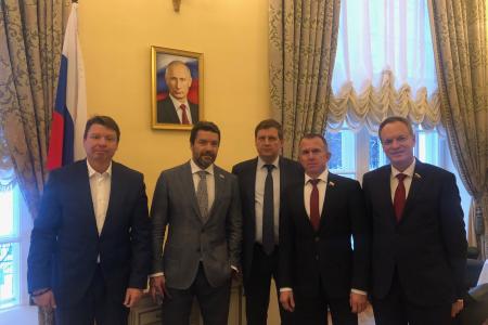 А.А. Ющенко принял участие в межпарламентских слушаниях по вопросам законодательного обеспечения развития цифровой экономики