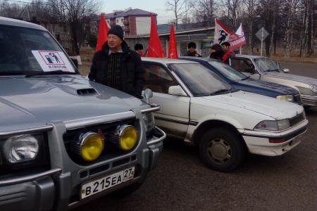 Хабаровский край. Автопробегом по ценам на горючее!