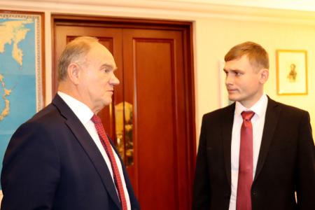 Г.А. Зюганов встретился с Главой Республики Хакасия В.О. Коноваловым