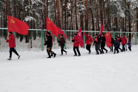 Челябинск. «Красная пробежка» в честь годовщины образования СССР