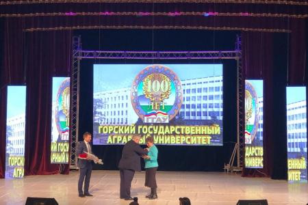 К.К. Тайсаев принял участие в торжественном мероприятии по случаю 100-летия Горского государственного аграрного университета