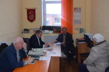 Московская область. Депутат-коммунист Александр Наумов провел прием граждан в городских округах Озеры и Кашира