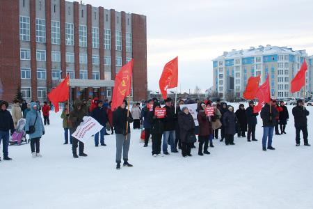 Ненецкий автономный округ. КПРФ организовала митинг против размещения мусорного полигона в соседней области