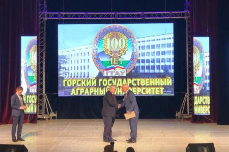 К.К. Тайсаев принял участие в торжественном мероприятии по случаю 100-летия Горского государственного аграрного университета
