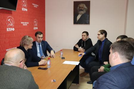 Юрий Афонин в Томске: «Мы продолжаем добиваться принятия закона о детях войны»