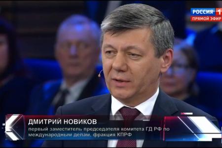 Д.Г. Новиков на телеканале «Россия 1»: «Разрушение – вот истинное призвание Чубайса!»