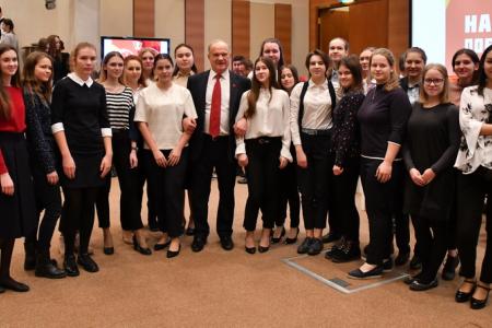 Г.А. Зюганов выступил на итоговом мероприятии федерального проекта «Наследие Победителей»
