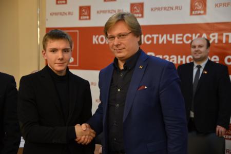 Заведующий Отделом ЦК КПРФ по молодёжной политике Ярослав Листов провёл в Рязани лекцию на тему «Фальсификация истории»