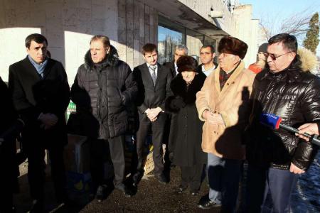 Казбек Тайсаев: «Гуманитарный конвой от коммунистов республиканских отделений КПРФ регионов Северного Кавказа и Ставропольского края присоединился к основному 76-му конвою КПРФ»