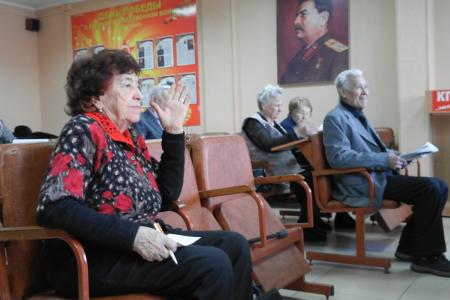 В Забайкальском крае «Дети войны» обсудили план работы на первое полугодие