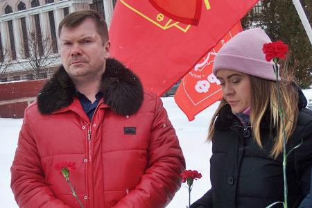 Татарстан. В Казани почтили память В.И. Ленина
